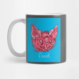 pink freak buck teeth Mug